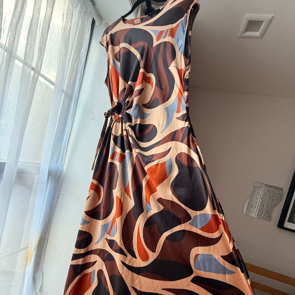 House of Harlow 1960 ~ boho mod maxi formal dress
